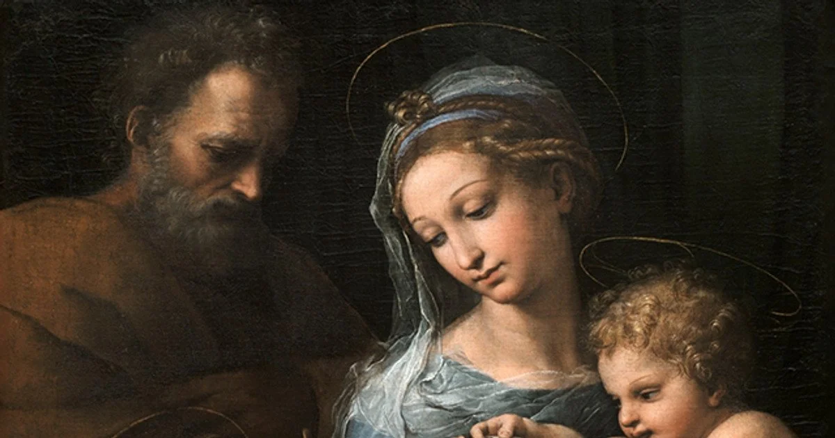 Картина Рафаеля Санті «Мадонна з трояндою»