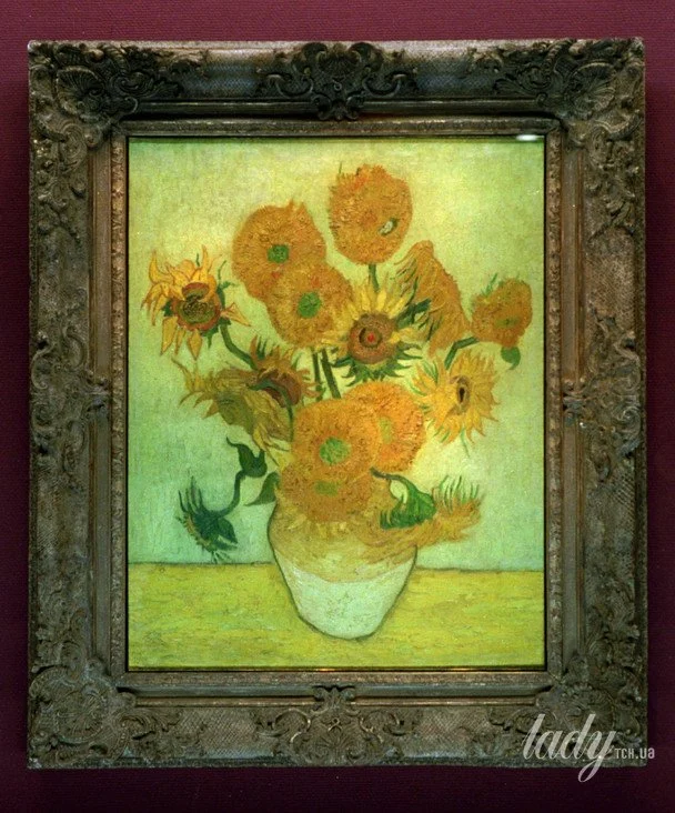 Картина «Соняшники» Вінсента Ван Гога / © Associated Press