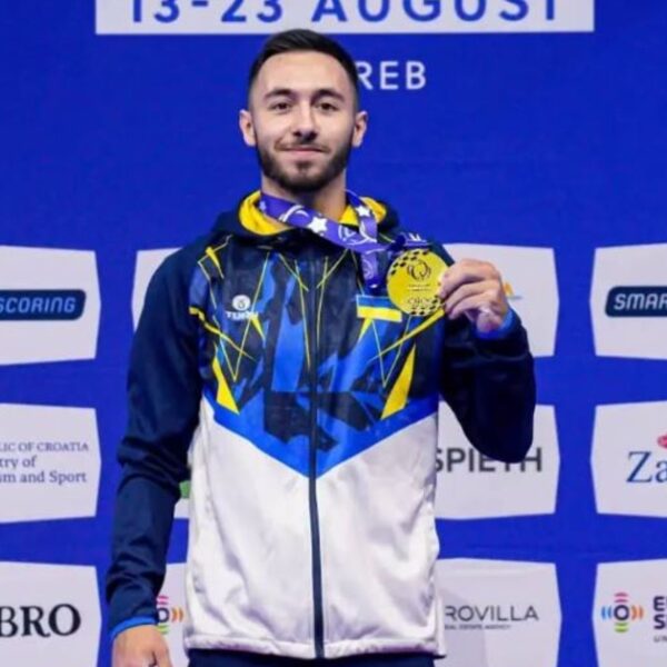 Чепурний здобув свою першу особисту золоту медаль на чемпіонаті Європи
