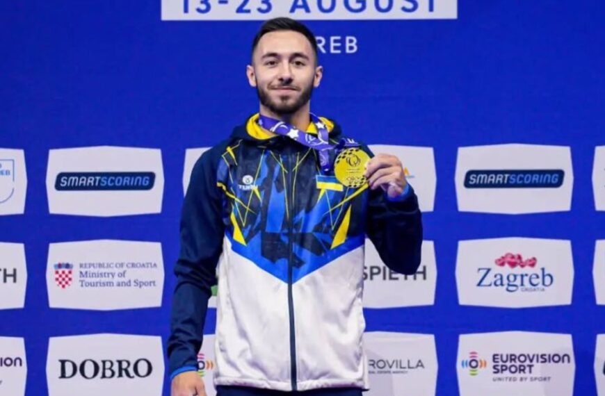 Чепурний здобув свою першу особисту золоту медаль на чемпіонаті Європи