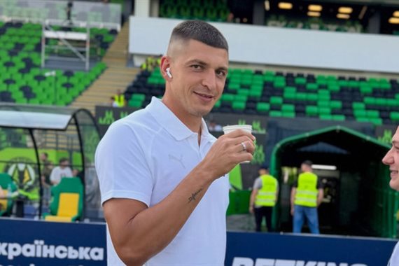 Будківський – запасний гравець у грі з Поліссям.