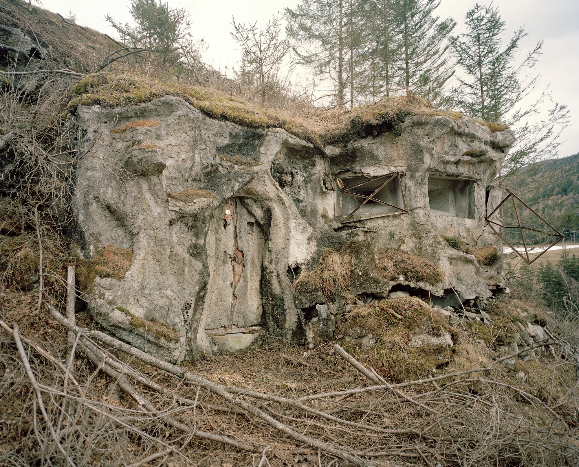 Фотографія Вінченцо Пальюки: бункер часів Другої світової війни у Південному Тіролі