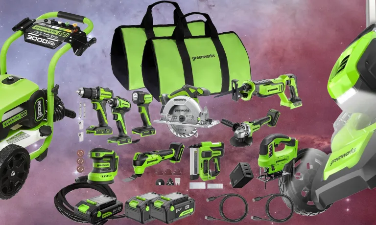 Greenworks power tools with batteries