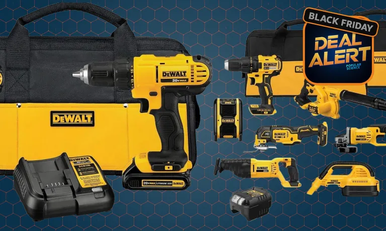 10-компонентний набір електроінструментів DeWalt