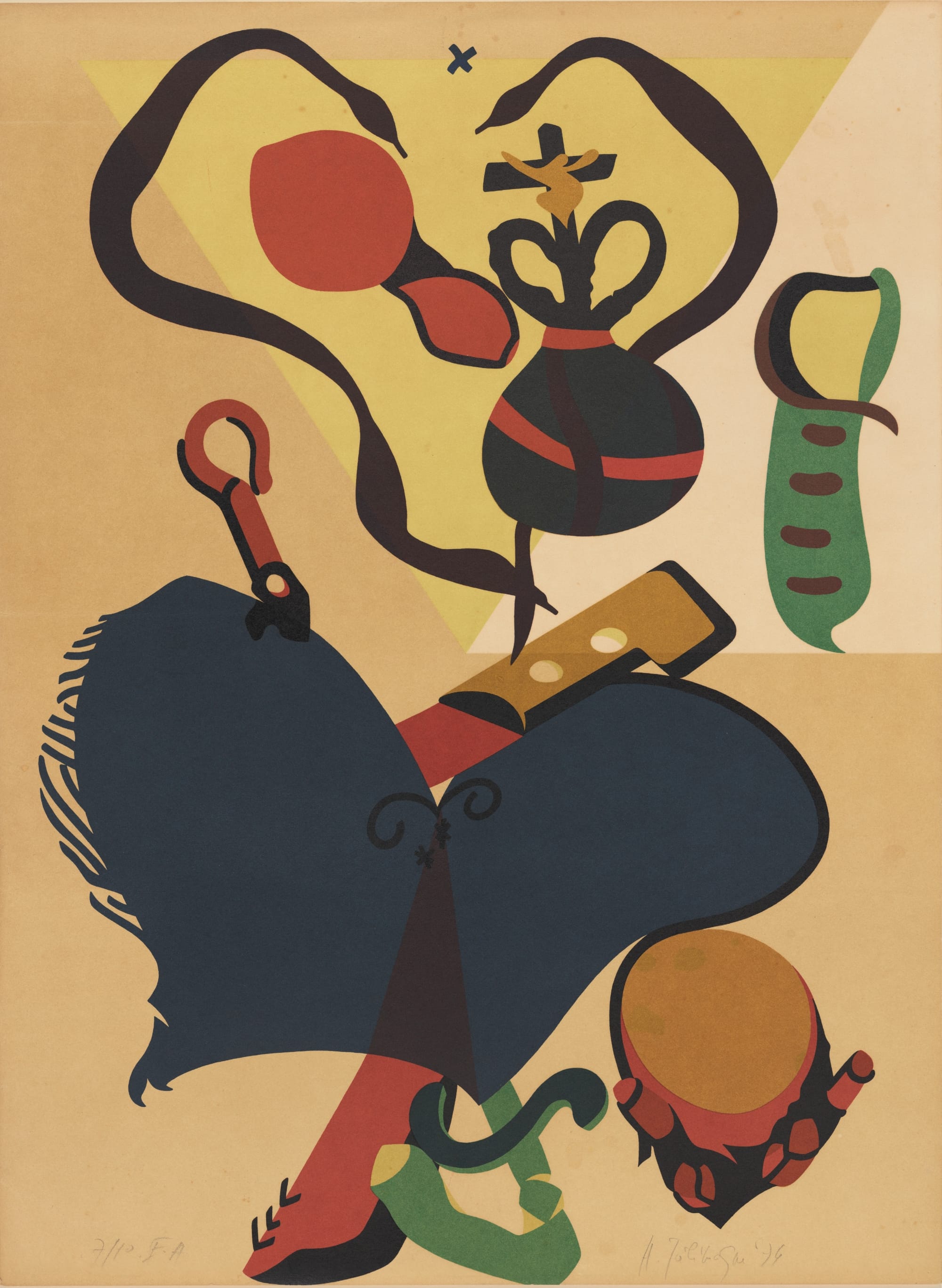 an abstract print